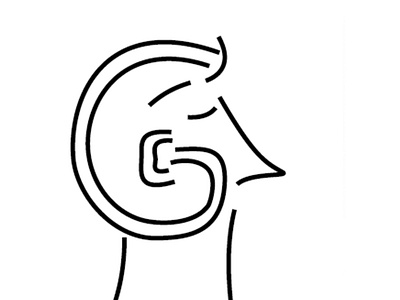 G is for Gledhill icon illustration