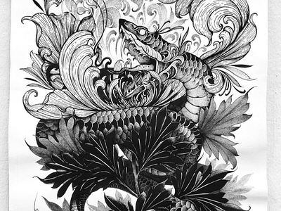 Renacimiento art blackart blackwork design illustration illustrations ink