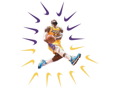 LEBRON JAMES art branding design graphicdesign icon illustration lebronjames minimal nike vector