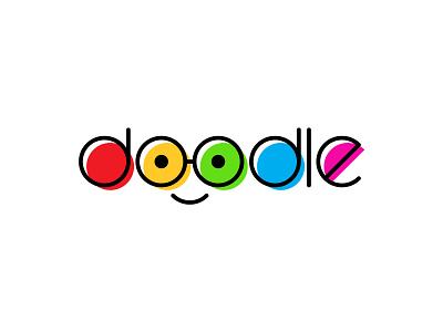 doodle branding design flat icon illustration logo