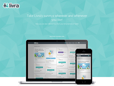 Livra.com landing page debut first invitation invite landing page one page site shot thanks