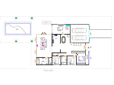 Floor plan furniture layout page 001
