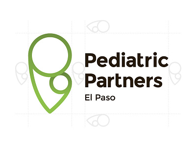 Pediatric Partners brand branding children doctor guidelines identity logo love mother pediatric