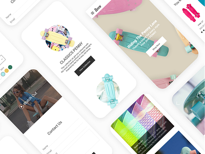 redesign Penny australia e-commerce