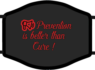 Prevention is better than cure ! covid covid 19 cure mask prevention protect protection safe