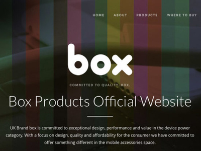Box Products Official Website