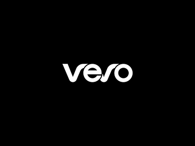 Vevo Typography branding design graphic design logo monogram typography vector vevo