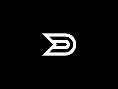 D Logo branding d d logo design graphic design logo monogram typography vector