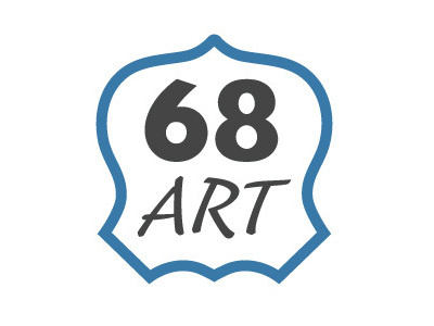68 ART logo