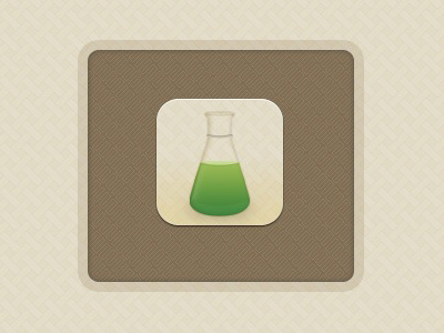 Lab Icon beaker icon ipad iphone lab