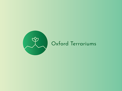 Oxford Terrariums - Logo logo logo design logo mark logodesign logotype minimal minimal design minimal logo minimal logo design nature design nature logo