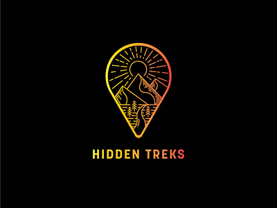 Hidden Treks - Crest Logo