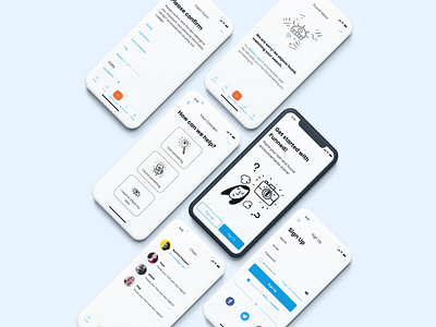 Lost and 'Funned' objects app cleandesign design illustration lostandfound mobile app design mobile ui mobileapp ui uidesign uiux uxdesign