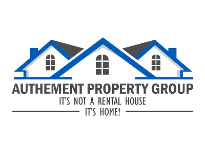 Authement Property Group branding design imagery logo sign vector