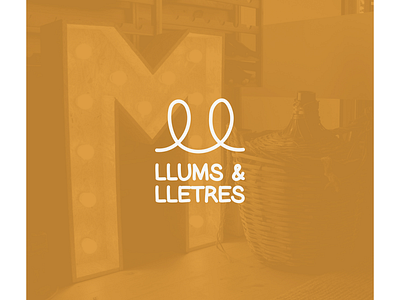 Llums i lletres · visual identity