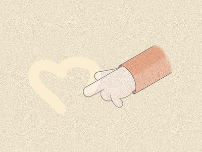Alexey's heart cell character hand heart illustration minimal politics saint valentines vector