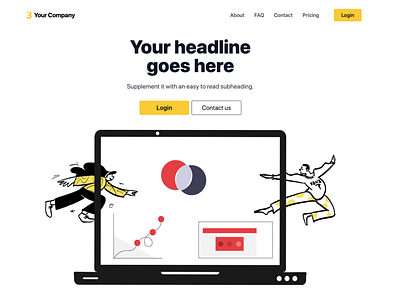 Next Yellow Landing Page landing landing design landing page landing page design landingpage next.js react reactjs tailwind tailwindcss template