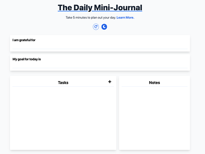 The Daily Mini-Jounrnal