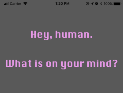 Existential Support App