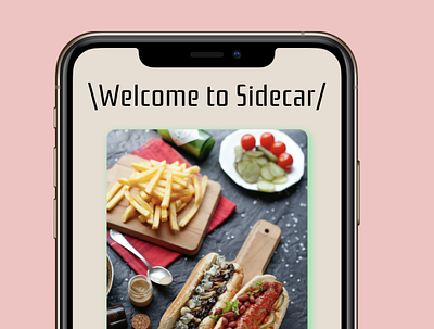 sidecar 1 app branding design flat logo minimal redesign typography ui ux