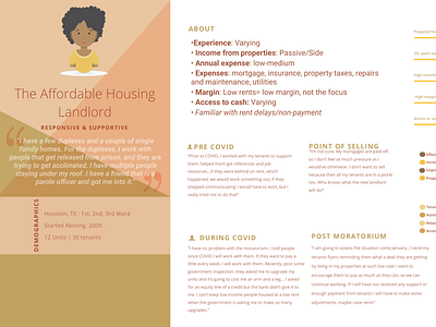 User Persona affordablelandlord