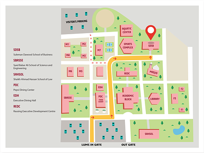 My University's Map