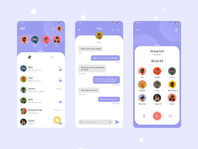 Chat Apps UI Design