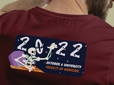 Graduation t-shirt (option2) back