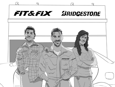 storyboard shot advertising art fit and fix fit fix illustration shot story board