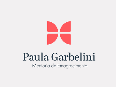 Paula Garbelini - visual identity brazilian design health logo mentoring slimming visual identity