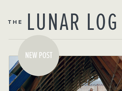 Lunar Log → Blog