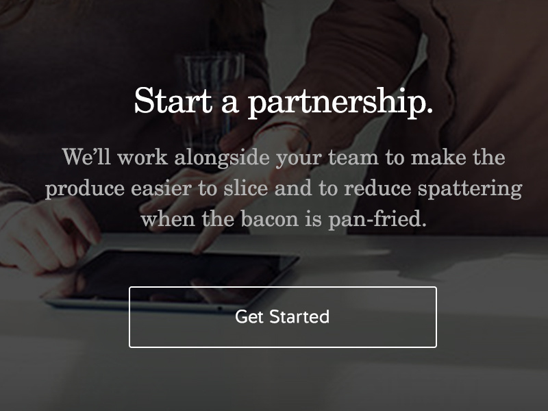 Bacon Ipsum by Justin Hall on Dribbble