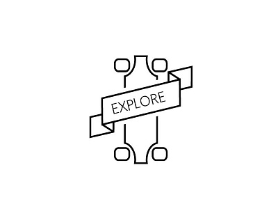 Explore Logo Process logo text vector