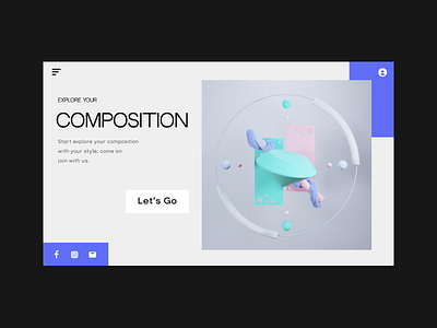 Landing page Composition