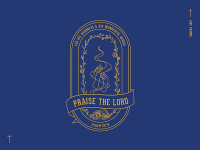 Praise The Lord illustration poster