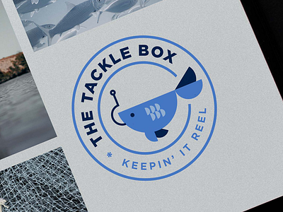 The Tackle Box Logo branding design logo logo design poster typography vector visual identity