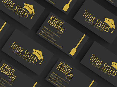 Tutor Sisters business card business card design businesscard illustrator logo logo design logodesign logos photoshop