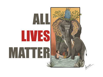 All Lives Matter (Please read description) all animal art animals procreate procreate art procreate brushes procreateapp