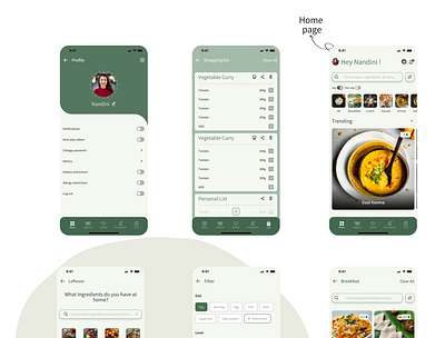 Cooking recipe app app cooking app cooking recipe app design icon illustration mobile app prototype recipe app ui ui design uiux design ux design vector wireframes