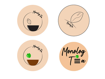 Monolog Tea Design Logo 01