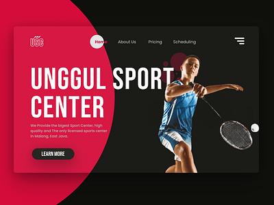 Unggu Sport Center Website