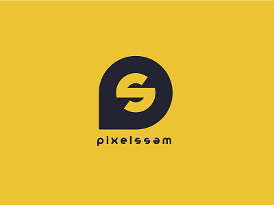 Pexelssam Logo branding design illustraion logo minimal typogaphy vector
