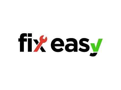 Fix Easy logo logoconcept logodesign