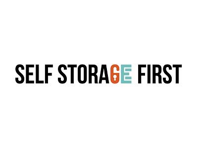 Self Storage First logo logoconcept logodesign storage