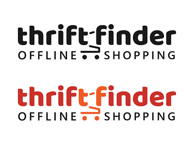 Thrift Finder logo logoconcept logodesign