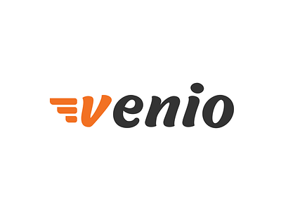 Venio logo logoconcept logodesign