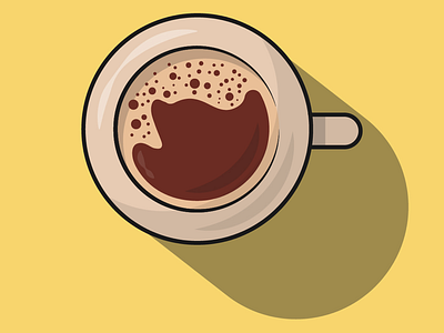 Coffee — morning essential coffee morning vector vector art vector illustration