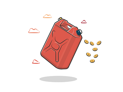 Gas can can gas illustration prices vector vectorillustration