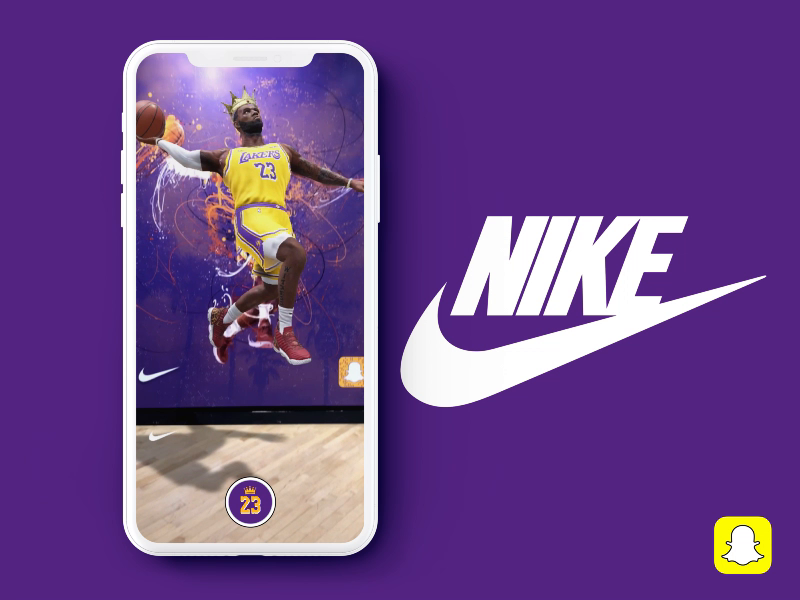 Conquistador ensayo Kilimanjaro Snapchat Lens - Nike + LeBron by Fishermen Labs on Dribbble