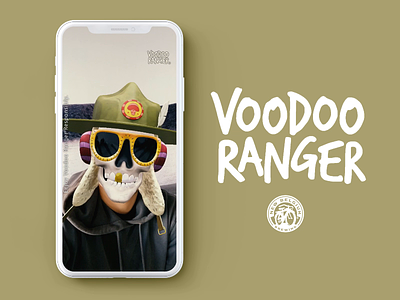 Snapchat Lens - New Belgium: Voodoo Ranger ad ar augmented reality beer share snap snapchat snapchat filter social social media story video